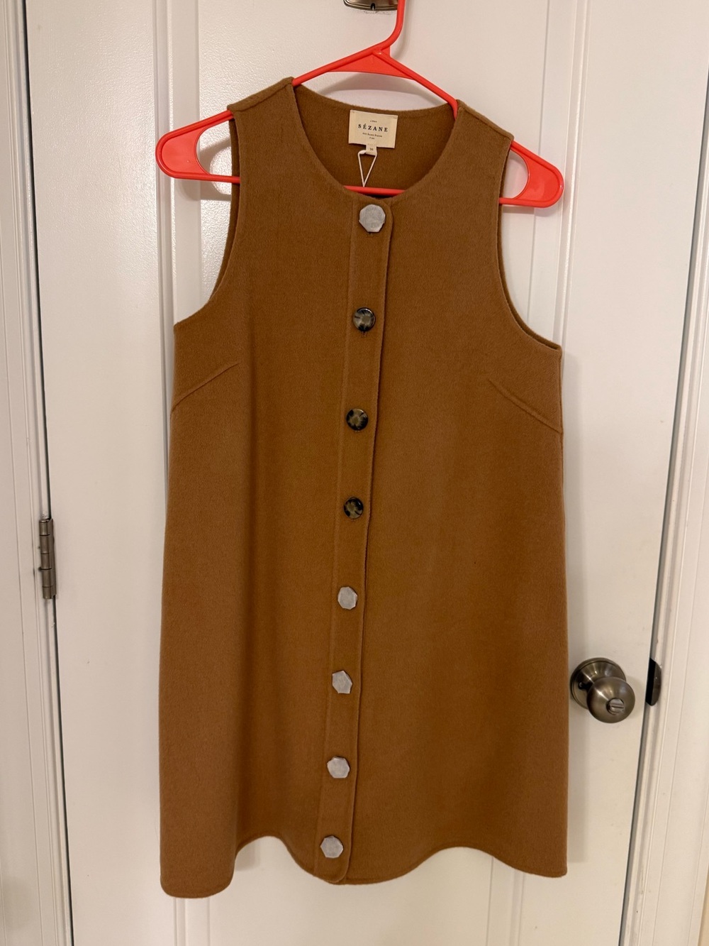 Sezane Sleeveless Sweater Dress Size Small